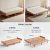 Miwu bedroom small space artifact all solid wood beech sliding bed beech sliding bed 1500mm*2000mm