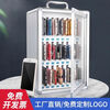 Mobile phone safe box aluminum alloy with lock student wall hanging employee company meeting mobile phone storage box mobile phone storage cabinet school workshop storage cabinet mobile phone cabinet storage box office meeting with lock 12 safe box plus password lock