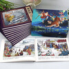 Water Margin comic book color collector's edition (12 volumes) large square full-color picture classic nostalgic little book four famous classic stories children's picture book primary school students extracurricular reading 6-9-12 years old easy to understand audio companion reading