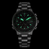 CITIZEN watch men's Japanese and Korean watch light kinetic energy radio wave date display steel belt fashionable boyfriend gift AT8300-58E