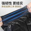 Large garbage bag large thickened extra large black hotel property plastic bag disposable large quantity commercial wholesale black width 45x length 50x thickness 2 wire new material 100 pieces