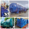 Yiying packaging protective rope net truck net rope container nylon net tarpaulin protection safety net pocket 40cm hole 8X22 meters