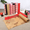 Honeycomb paper wrapping paper honeycomb paper gift box grid roll flower shop bouquet lining buffer filler red 30cm*50m