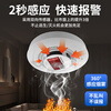 Polyxin Wireless Sound and Light Smoke Alarm Smoke Sensor Alarm Fire 3C Certified Warehouse Fire Smoke Alarm Detection Alarm