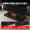 Royalstar's 26-year-old new electric heating table 1.38 meters graphene heating simulation flame grill stove table integrated home living room heating coffee table electric heater multi-functional heating table RC-C16