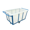 Water tank cart cart turnover cart cloth drop cart dyeing factory push cart loading sailor cart with bucket plastic box wheeled linen cart 50L square box (59*44*32) + cart