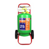 Water-based trolley fire extinguisher MPZ/25 liter foam low temperature solvent resistant AR45 water-based warehouse factory gas station 25 liter water-based trolley fire extinguisher (date in December 24)