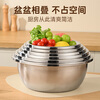 TYZAYR Japan thickened stainless steel basin and basin stainless steel drain basket vegetable basin egg beater basin leaky basin food grade 20CM solid basin + leaky basin high quality steel + extra thick