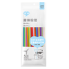Yekee Disposable Changeable Straw Tableware Hygienic Art Straws 50 Pack Y-9913