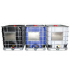 Hunter new IBC container barrel 1000 liter thickened water storage tank plastic diesel barrel chemical barrel new white thickened 1000 liter