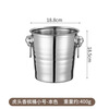 Shantou Lincun stainless steel ice bucket bar KTV special cocktail champagne bucket home living room red wine bucket ice bucket decorative bucket small tiger head champagne bucket (steel color)
