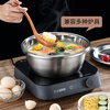 Ye Yu Thickened 304 Stainless Steel Kitchen Basin and Washing Drainage Basket Rice Basin Main Picture Model Great Value 26cm Solid Basin + Lid