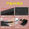 High-density eva sponge strip single-sided self-adhesive sealing strip door seam sealing strip shock-absorbing pad anti-collision anti-slip caulking anti-shock buffer pad fire-retardant patch foam foam board rubber pad black sponge tape conventional / flame retardant 10 mm wide * 5 meters long * 1 mm thick