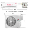 Zhen'an explosion-proof industrial explosion-proof air conditioner Midea 1P1.5P2P hanging air conditioner substation dangerous goods depot oil depot 3P5P cabinet type 7 HP 10P - explosion-proof air conditioner 1P hanging Midea 1P hanging air conditioner explosion-proof 26 type BKFR-