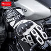 MOTOWOLF motorcycle gloves are warm in winter, thickened and velvet, waterproof, windproof and fall-proof, genuine leather motorcycle riding equipment
