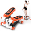 Shantou Lincun small mountain climbing treadmill household multi-functional in-situ stepper and waist twisting sports fitness equipment stepper luxury orange model drawstring + carpet