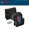 Bosch (BOSCH) laser horizontal dotting instrument three-point five-point vertical horizontal infrared green light dotting instrument GPL3G5G Green Rubik's Cube GPL5G