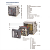 Shanghai people-style intelligent circuit breaker RMW1-1600/2000/220V/380 frame type circuit breaker fixed 220V 400A