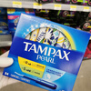 TAMPAX Canada Tampax Tampon Long Catheter Extra Large Flow 18/36/50 Count U S+ 36L