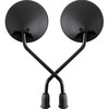 Reflector battery car reversing mirror suitable for Amayadi universal electric car rearview mirror electric car rearview mirror HD round mirror 8mm mirror holder