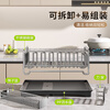 Best helper Nicholas Tse recommends stainless steel dish rack kitchen drain basket storage basket integrated drain rack household artifact