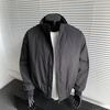 SWAMP AREA flight jacket men's autumn and winter velvet thickened warm beautiful cotton coat SWC296JR rock gray XL