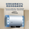 Haier (Haier) consultation to receive subsidies electric water heater giant washable 60 liters double-gallbladder flat barrel household instantaneous water heater first-level energy efficiency 3300W variable frequency fast heating commander inner tank no-wash 60L 2200W slim body/no need to replace magnesium rod/F1PRO