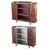Chunshao Hotel Multifunctional Room Linen Cart Cleaning and Cleaning Service Cart Work Cart Cleaning Hotel Cart 4-inch Unilateral Cart-Special Carpet Special Wheel