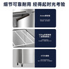 Haier Freezer Commercial Four-Door Six-Door Refrigerator Kitchen Cabinet Vertical Hotel Freezer Back Kitchen Quick Freezer Stainless Steel Refrigerator Cabinet Fresh Meat Preservation Cabinet Sea Breeze Deluxe Model Air-cooled Frost-free Level 1 Energy Efficiency Four-Door Full Refrigeration 900 Liters