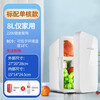 Amoi mini refrigerator mini home rental student dormitory car breast milk mini refrigeration small single use home white standard model KS-8L