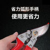 Original SK5 steel pruning shears, sharp and labor-saving scissors, branch pruning, gardening shears, fruit tree scissors, ordinary U-shaped scissors, small size (not recommended), SK5 large-diameter thick branch shears, imported from Japan
