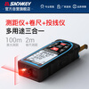 Shendawei laser rangefinder high-precision infrared cross projection line horizontal electronic measuring ruler measuring room instrument SW-M100L
