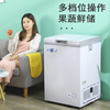 Snowflake first-class energy-saving small freezer household large-capacity commercial refrigeration and freezing small energy-saving micro-frost mini freezer 148L first-class energy efficiency/ten-year warranty/copper tube micro-frost 148L