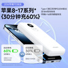 Pinsheng 3C certified aircraft 22.5W super fast charge 20000mAh large capacity power bank portable power bank suitable for Apple 17promax Xiaomi Huawei White
