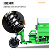 GERUIER electric garbage truck collection truck sanitation truck cleaning tricycle property road worker cleaning transfer 1200L sanitation truck GL1200BC