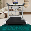 Treadmill home new small folding multi-functional weight loss silent shock-absorbing walking machine indoor gym dedicated J3 multi-function/electric massage machine sit-up frame/black
