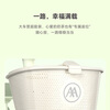 AIMA electric car Xiaojindou 48V21A graphene new national standard electric bicycle adult small student transportation new battery car Xiaojindou new tea white 48V21AH graphene 48V battery