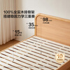 LINSY KIDS Lin's children's bed boys and girls single bed without bedside/1A children's bed + 10cm mattress 1.35*2m