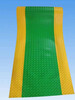 Pioneer Yellow Warning Edge Wear-Resistant Anti-Slip Insulated Floor Mat Factory Workshop Warehouse Security Inspection Fire Passage Green + Yellow Edge 1.2m*1m*3mm