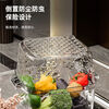 MUYA high-looking vegetable sink drain basket multi-functional kitchen fruit tray light luxury high-end living room vegetable basket