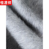 Hengyuanxiang high-end light gray double-sided cashmere coat women's mid-length 2025 autumn and winter new mother's wear loose woolen coat brown S 90-105 catties