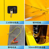 Baigang all-steel explosion-proof cabinet chemical safety cabinet flammable and explosive hazardous chemicals storage cabinet 45 gallon red
