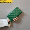Ye Yuling Plaid Women's Wallet Women's Long Multifunctional Wallet 2025 New Fashion Card Bag Clutch Wallet Zipper Main Image