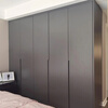 Extraordinary wood work inside and out, Weiye's top five functional boards are customized, wardrobes, bedrooms and cloakrooms are customized for the whole house, minimalist style swing door wardrobes, Weiye's top five boards are customized packages