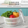 He Jiagong German high-end vegetable push-type dehydrator, salad spinner, vegetable basin, water drainer, manual fruit washing, medium 3L white fast water spinner, vegetable washing and decontamination