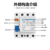 Chint Leakage Protector NL210 Type B New Energy Special 1P+N Leakage Switch 3P+N 25A40A 63A Type B New Energy Special 25A 1P+N