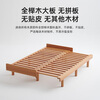 Miwu bedroom small space artifact all solid wood beech sliding bed beech sliding bed 1500mm*2000mm