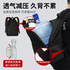 Backpack men's large-capacity water-repellent commuter business trip backpack casual computer bag college student bag travel bag