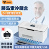 Portable car-mounted insulin refrigeration box, rechargeable car-mounted small refrigerator, household refrigerator, special medicine refrigeration box, new button model for plug-in use