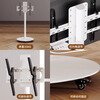 Sencha TV stand can be lifted up and down white floor-standing rack base can be lifted up and down with pitch adjustment with wheels suitable for Hisense Huawei Skyworth TCL Sony 43/55/65/70 inches Toffee TV stand | white version | suitable for 40-70 inches